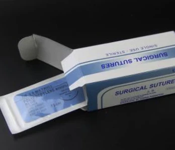 Sutura quirúrgica Poliglactina 910 Àcid poliglicòlic Trenat sintètic Absorbib...